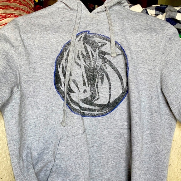 Dallas Mavericks retro hoodie grey - Picture 1 of 4